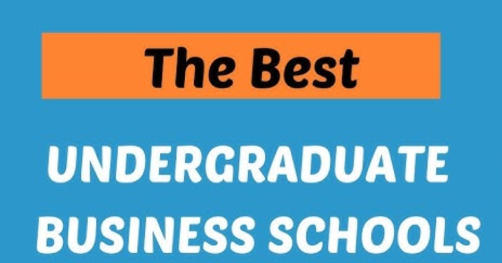 top ranked undergraduate business programs