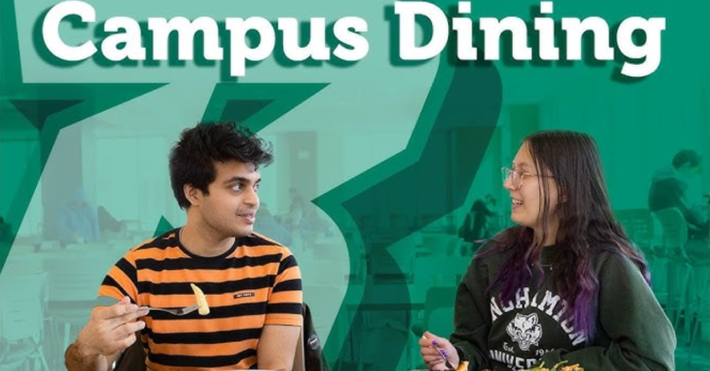 university campus dining options